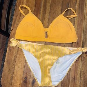 Yellow bikini set
